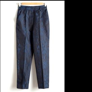 & OTHER STORIES Wood Jacquard Kick Flare Trousers